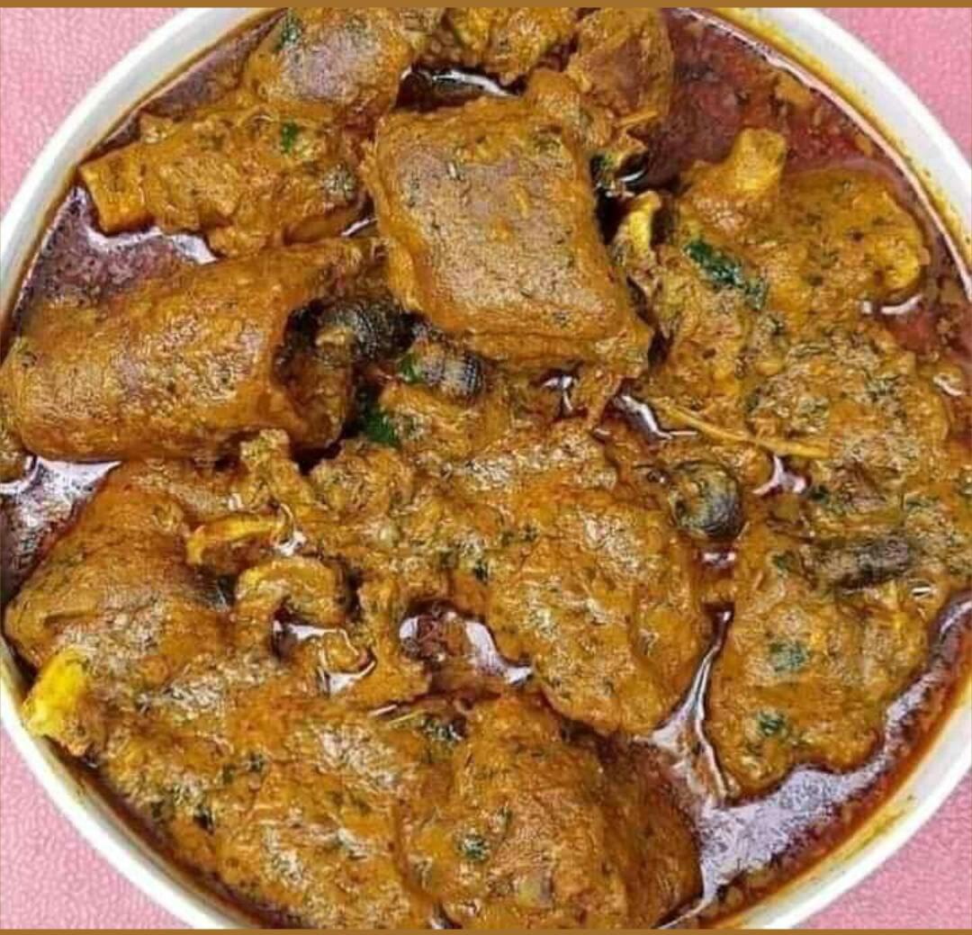 Banga Soup (Starch or Eba)